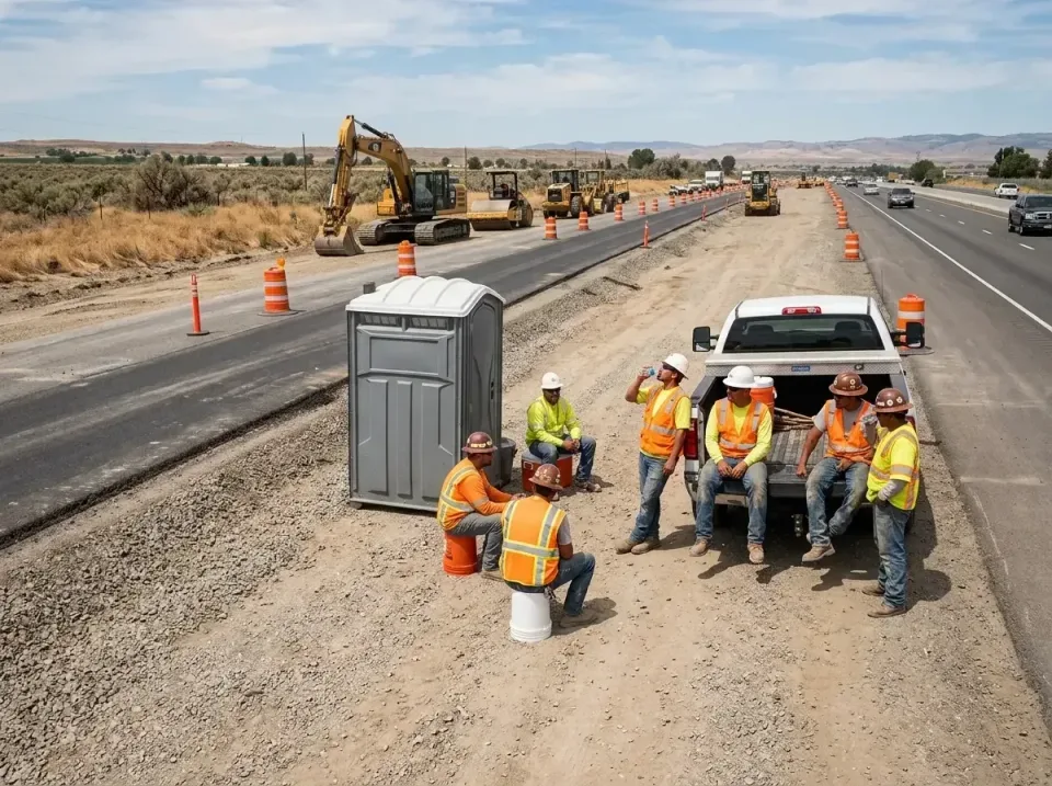 highway-road-construction-crew-007 — frequently asked questions, Porta Potty and Restroom Rentals in Westlake Village, CA